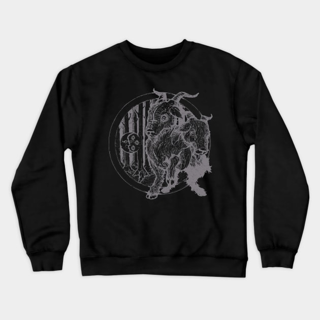 Goat Crewneck Sweatshirt by Goat Lord